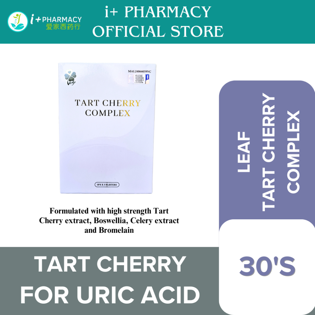 LEAF Tart Cherry Complex 30's [KKM Approved, MAL] Tart Cherry Extract ...