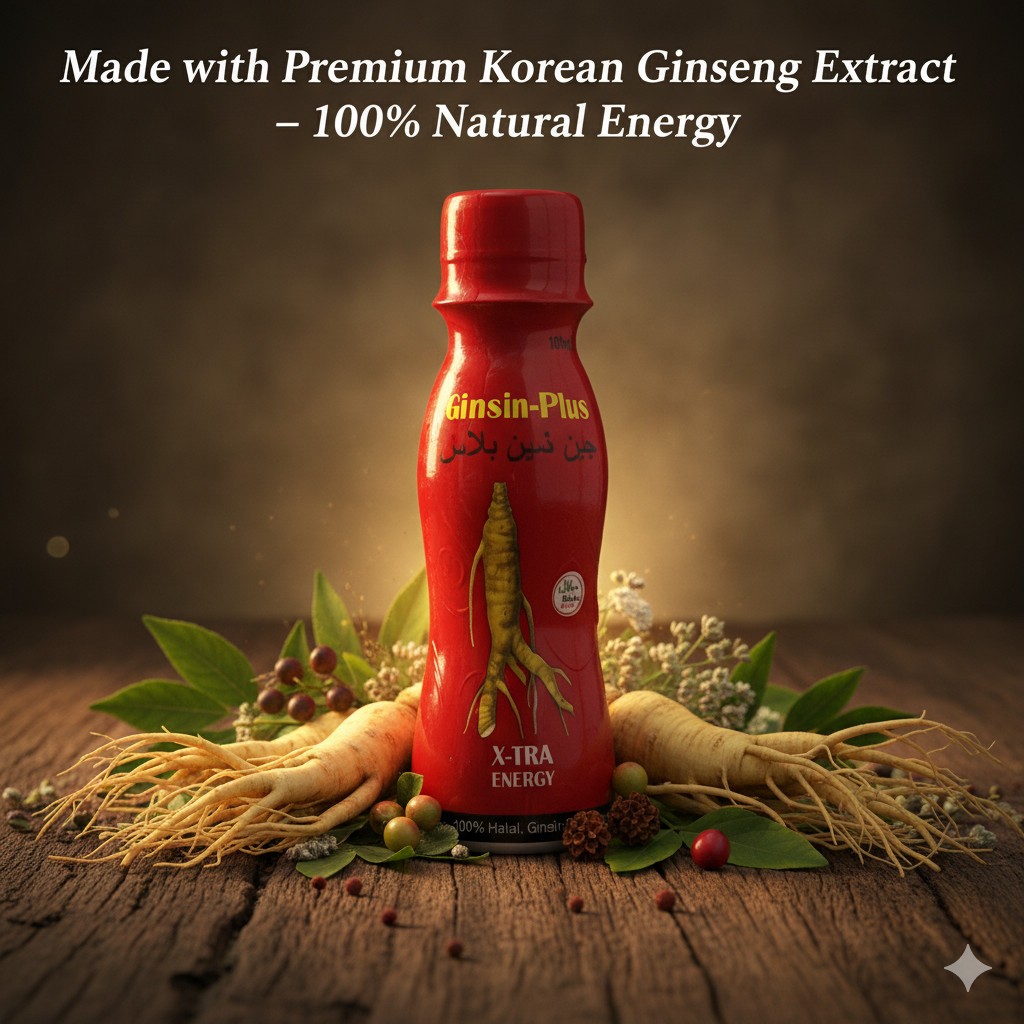 Ginsin-Plus X-TRA Energy Drink 100ml – Instant Refreshing Energy Boost ...
