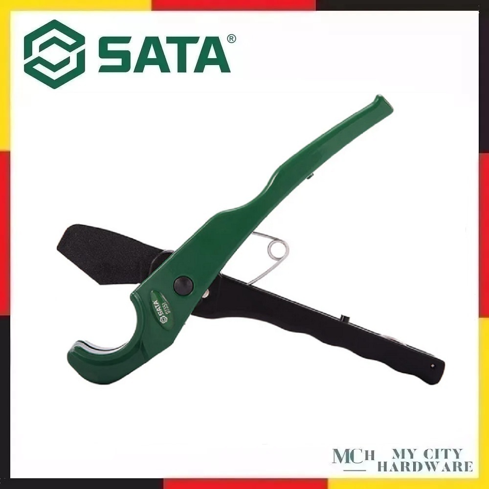 SATA 97351 32mm Heavy Duty Pvc Pipe and Tubing Cutter | Shopee Malaysia