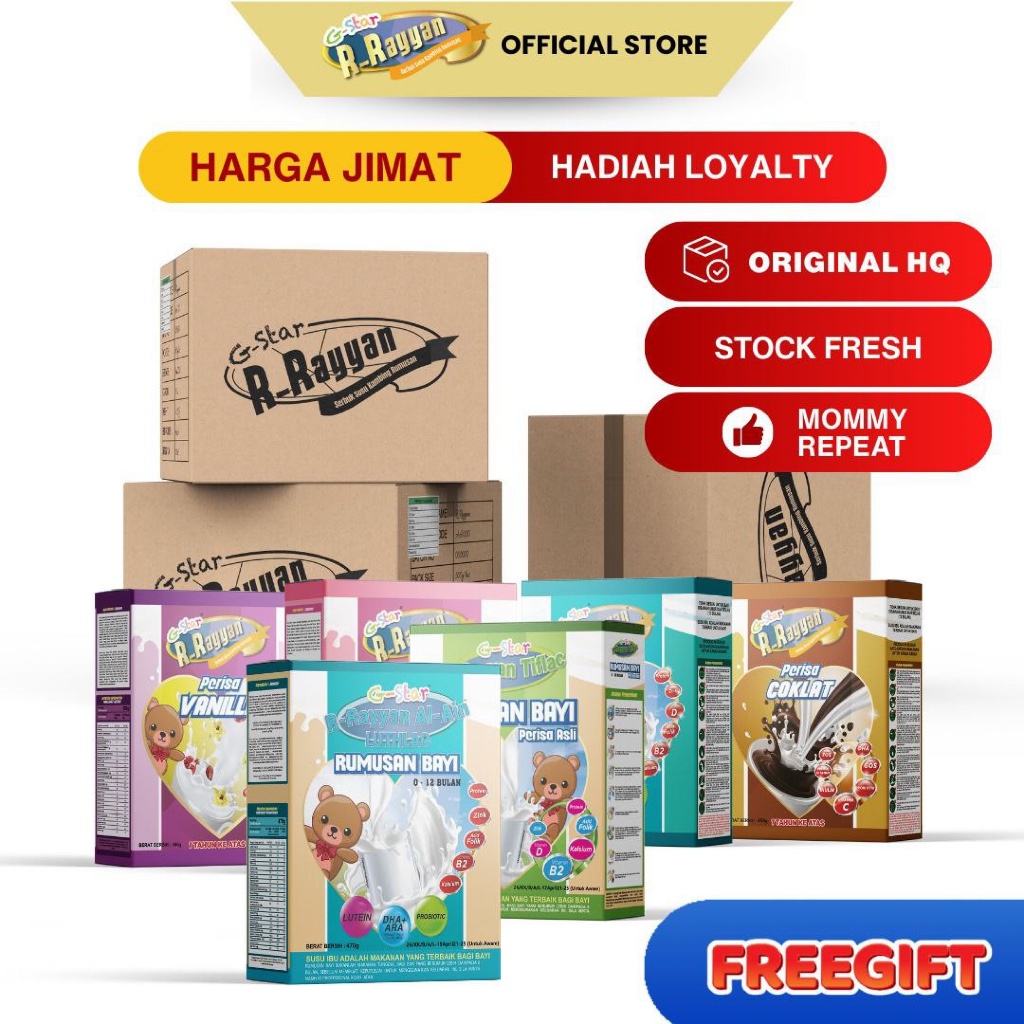 Susu Kambing R Rayyan Original HQ l Susu Formula Bayi dan Kanak-kanak l ...