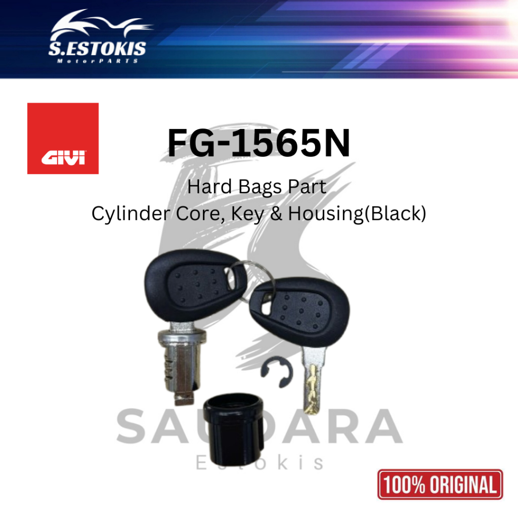 GIVI KAPPA Hard Bags Part Cylinder Core/ Key & Housing Replacement Key ...