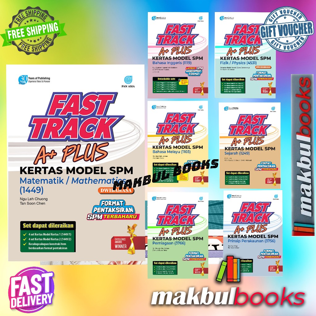 PAN ASIA: FAST TRACK A+ PLUS KERTAS MODEL SPM ~ FORMAT PENTAKSIRAN SPM ...