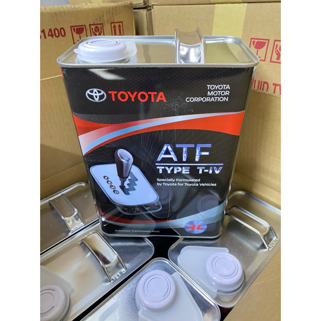 [READY STOCK] TOYOTA ATF TYPE T-IV 08886-81400 GENUINE JAPAN GEAR OIL ...