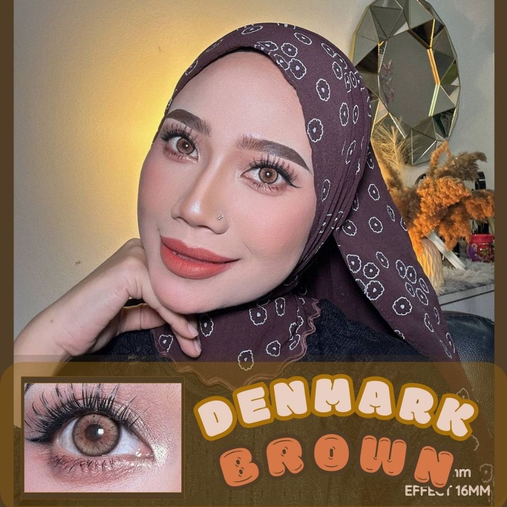 Denmark Grey Brown 14.5mm (effect 16mm) | Shopee Malaysia