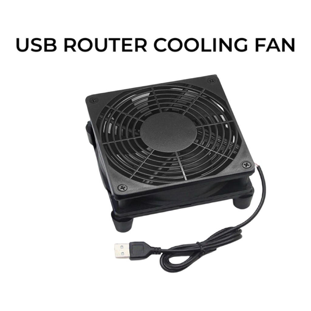 USB ROUTER COOLING FAN MODEM FAN COOLER KIPAS PENYEJUK MODEM | Shopee ...