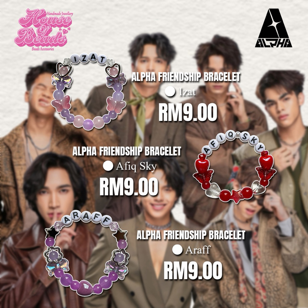 ALPHA ALPHANITE BEADS BRACELET AND KEYCHAIN | Shopee Malaysia