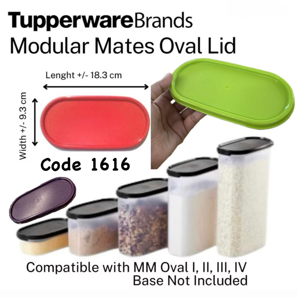 Spare Parts Modular Mate Oval MM Tupperware 1616 | Shopee Malaysia