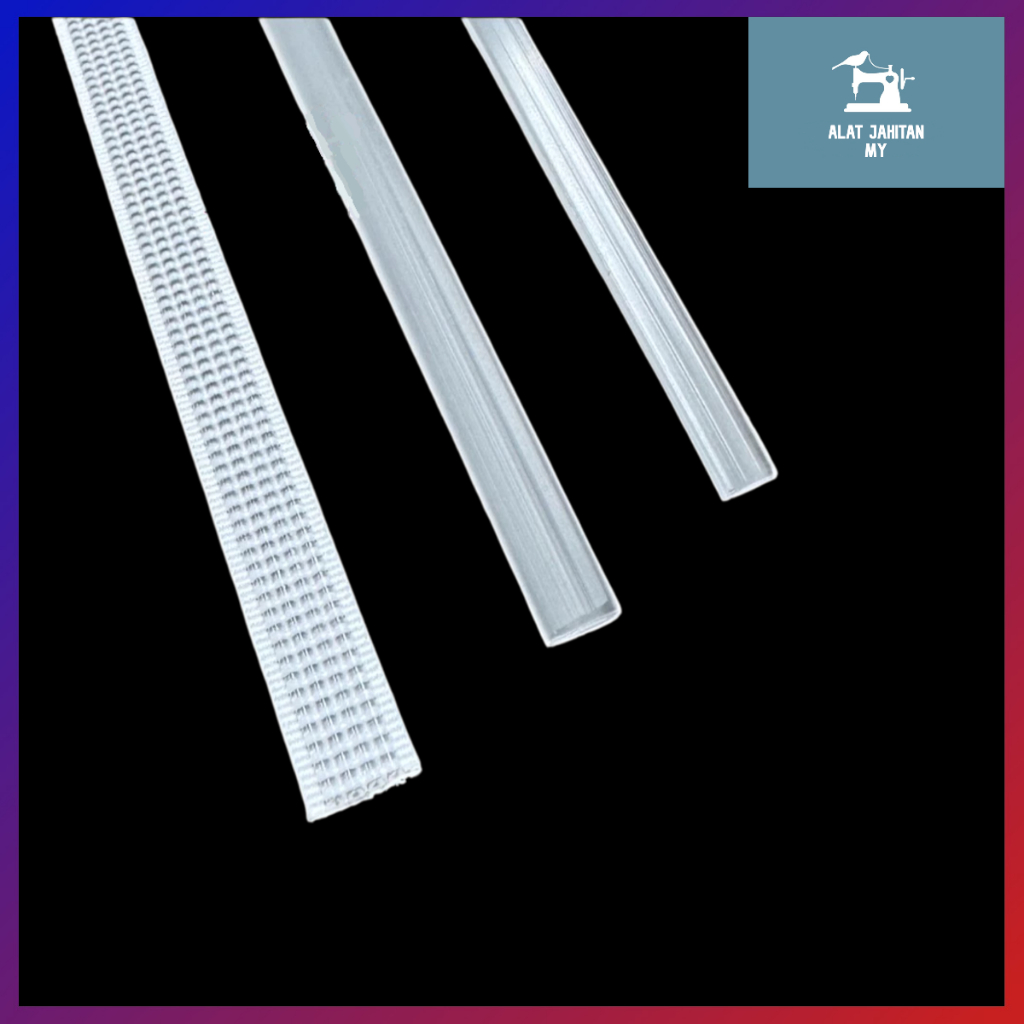 Plastic Corset Boning / Fish Bone / Fish Boning | Tulang Ikan / Tulang ...