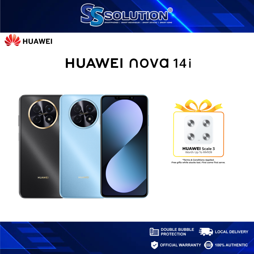Huawei Nova 14i (8GB + 256GB) 6.95" HUAWEI FullView Display I Qualcomm Snapdragon™ 680 Processor I Battery 7000mAh