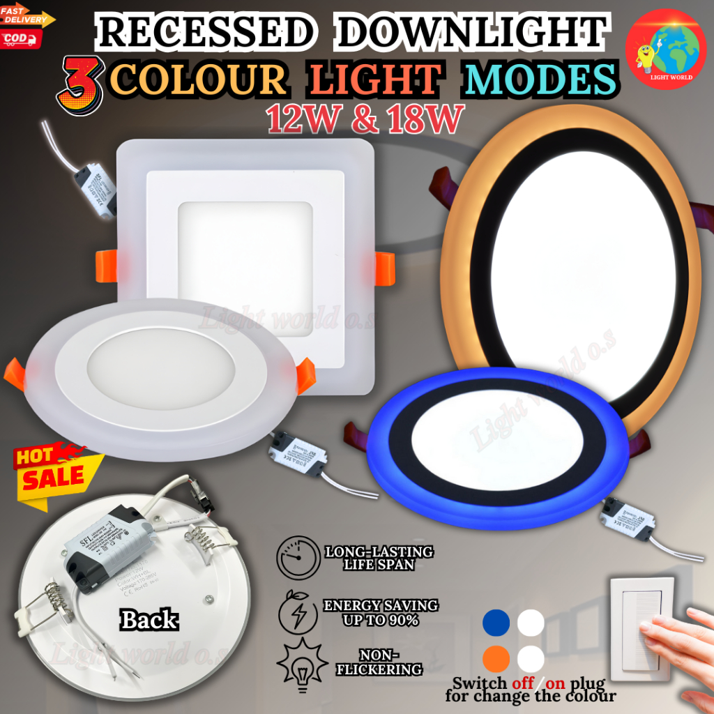 🔥Hot Seller 🔥3 Modes LED Downlight 4