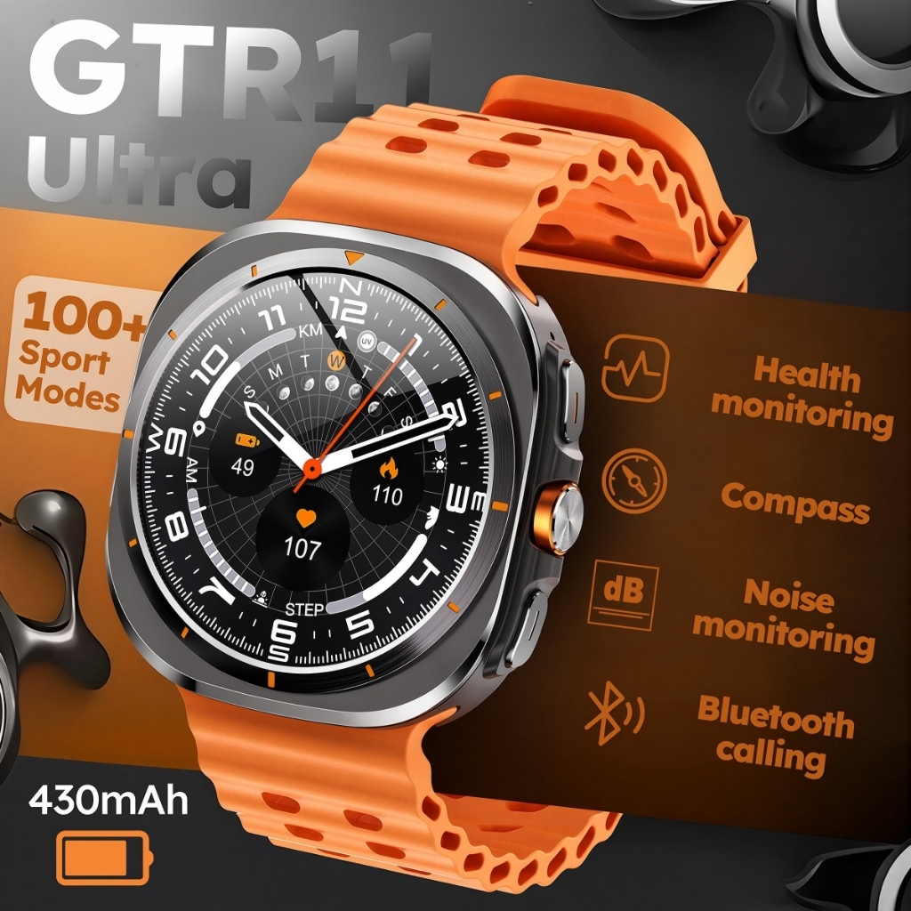Maxwear GTR11 Ultra 4GB Memory Smart Watch Bluetooth Call NFC outdoor ...