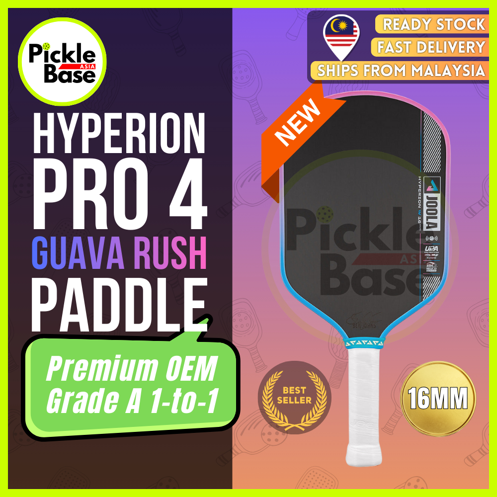 [PICKLEBASE] HYPERION PRO IV 16MM LIMITED EDITION GUAVA RUSH PREMIUM ...