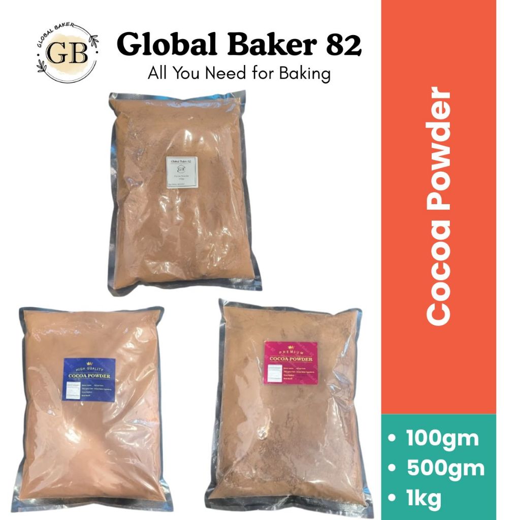 【Hot Item | Best Seller】HALAL Cocoa Powder 1KG | For Cakes, Desserts ...