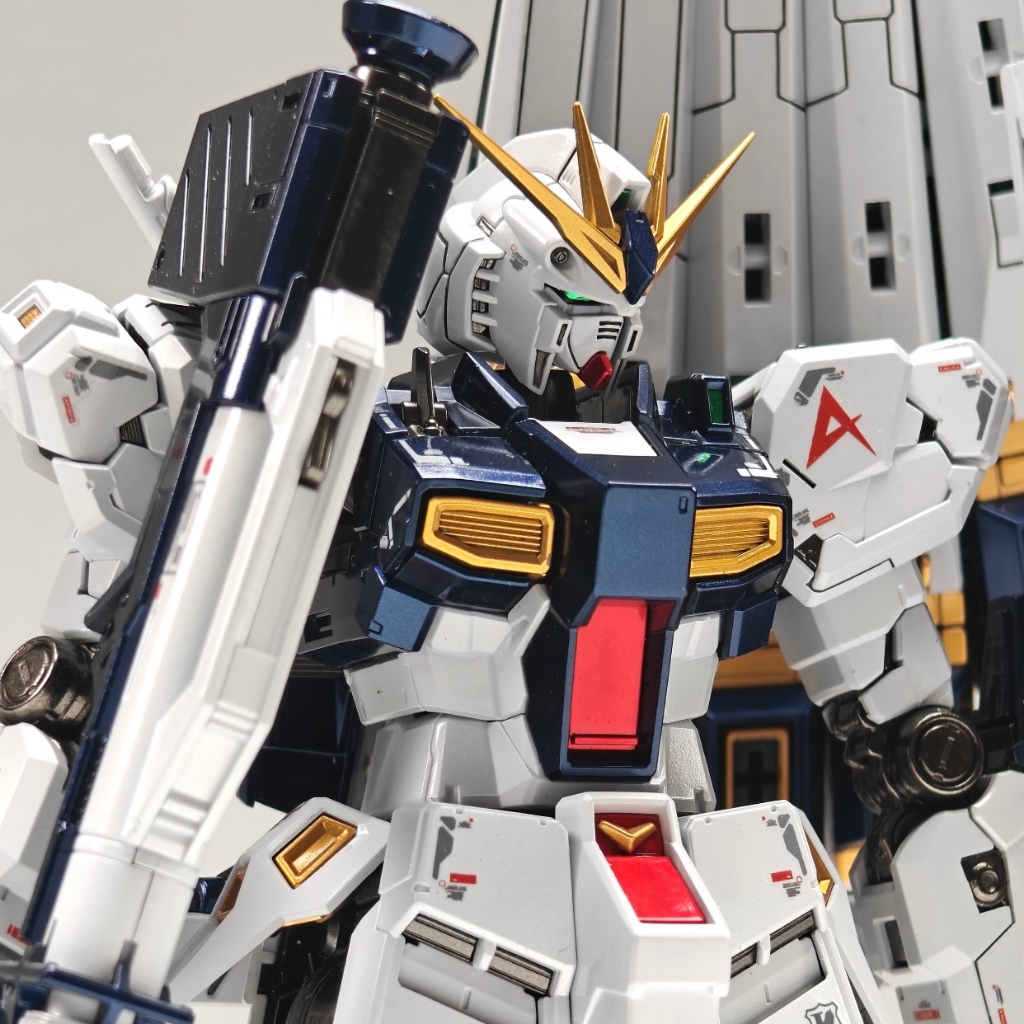 (Ready Stock Malaysia) RG 1/144 RX-93 Nu Gundam - Titanium Finish Real ...