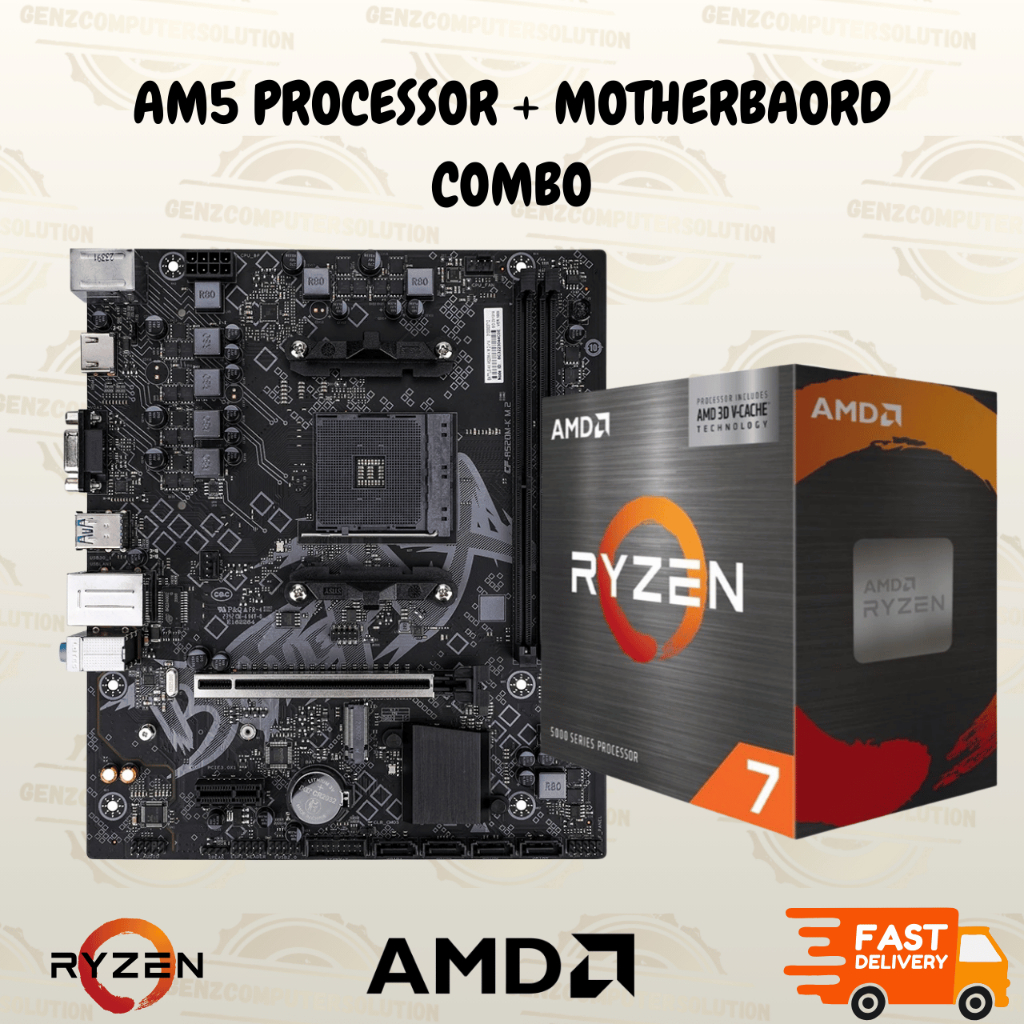 [AMD AM5 PROCESSOR] RYZEN 5 8400F/8700F/7500F/7600X/9600X/R7 7700/7700X ...
