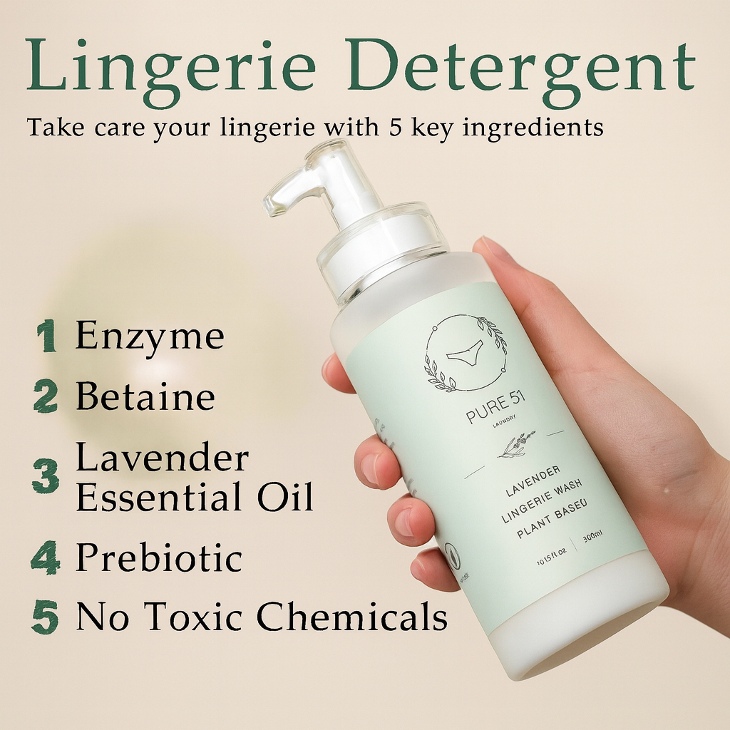 【Buy 2 Free 2]PURE 51 Lingerie Wash Plant Based | Sesuai Untuk Kulit ...