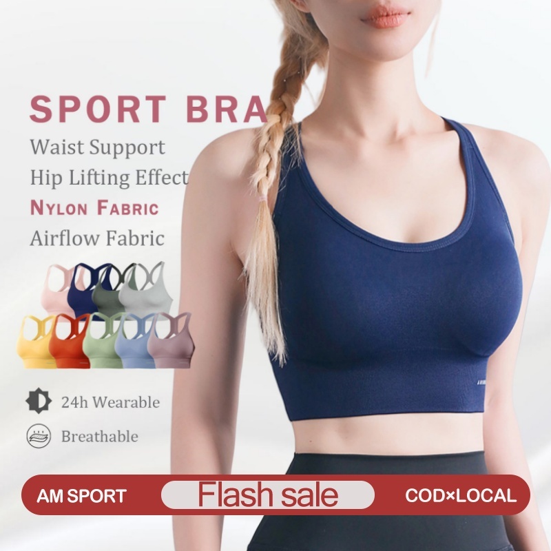 Women Sport Bra Sport Bra Anti Goyang Bra Sport Woman Plus Size ...