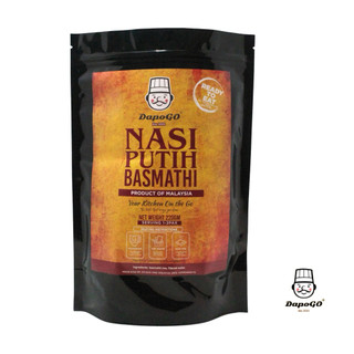 DAPOGO Nasi Putih Basmathi (220gm) | Ready to Eat (RTE) | Instant ...