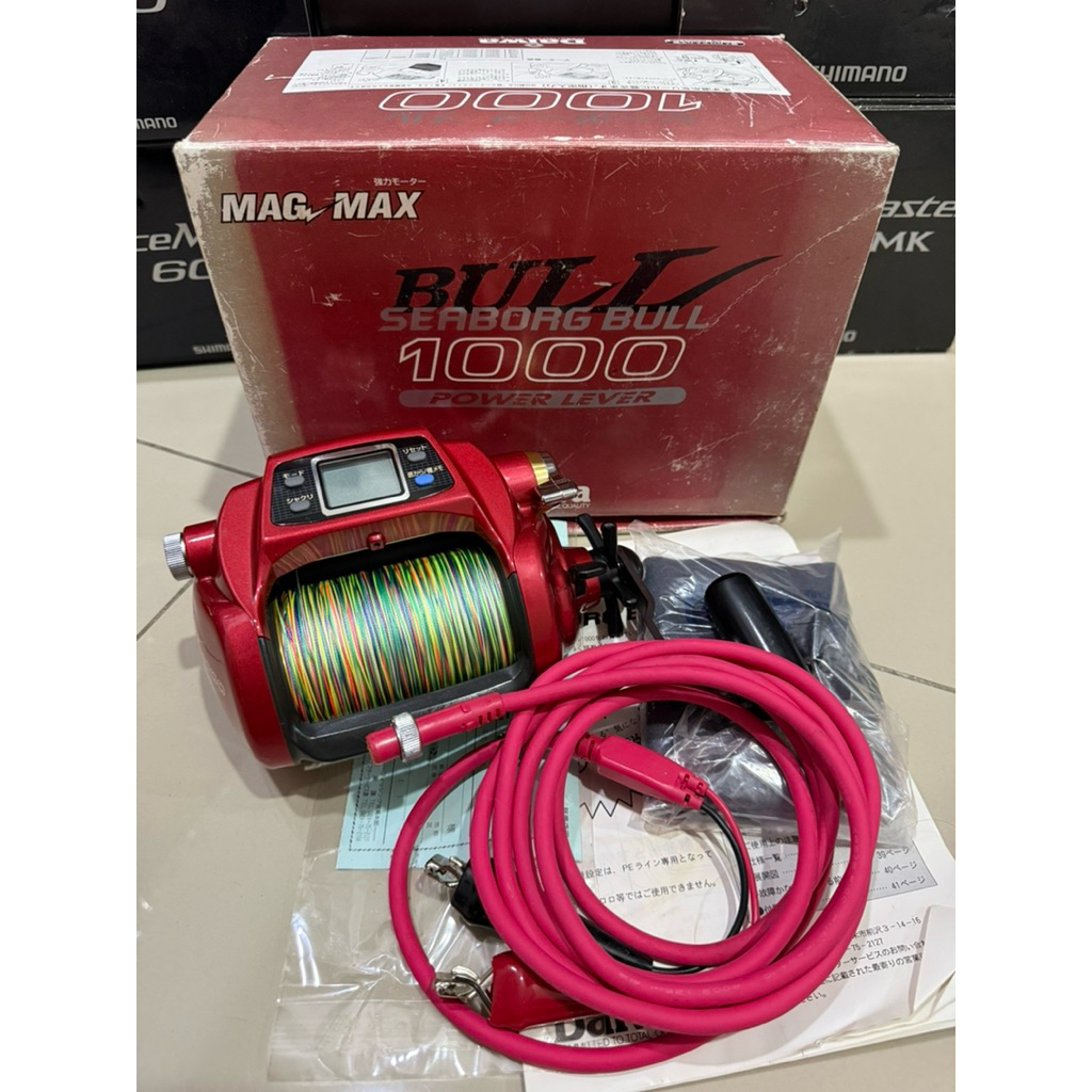 NEW OLD STOCK DAIWA SEABORG BULL 1000 MADE IN JAPAN JDM FREE