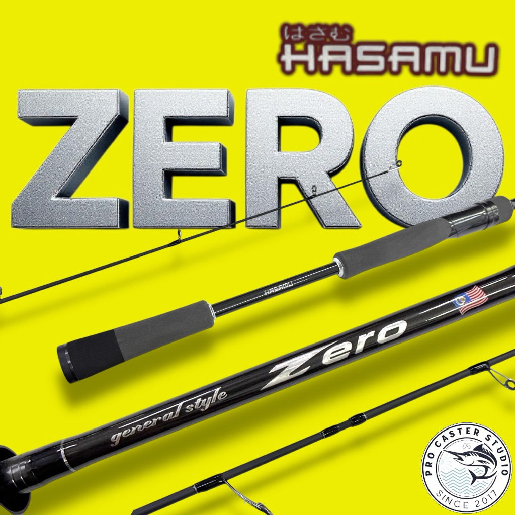 HASAMU ZERO GENERAL STYLE SPINNING FISHING ROD | Shopee Malaysia