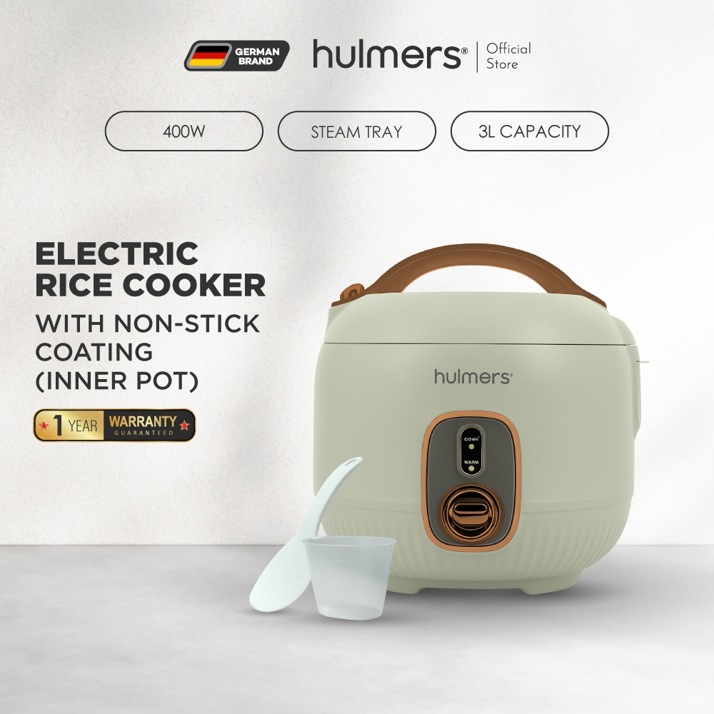 Hulmers 3L Multifunctional Electric Rice Cooker Non-Stick Inner Pot ...