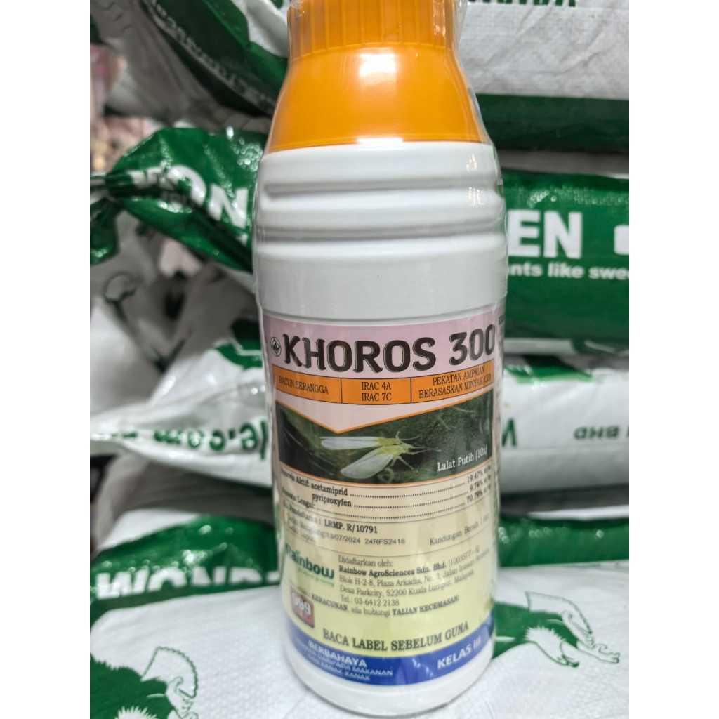 1L Khoros 300 Acetamiprid Pyriproxifen Rainbow Insecticide Racun ...
