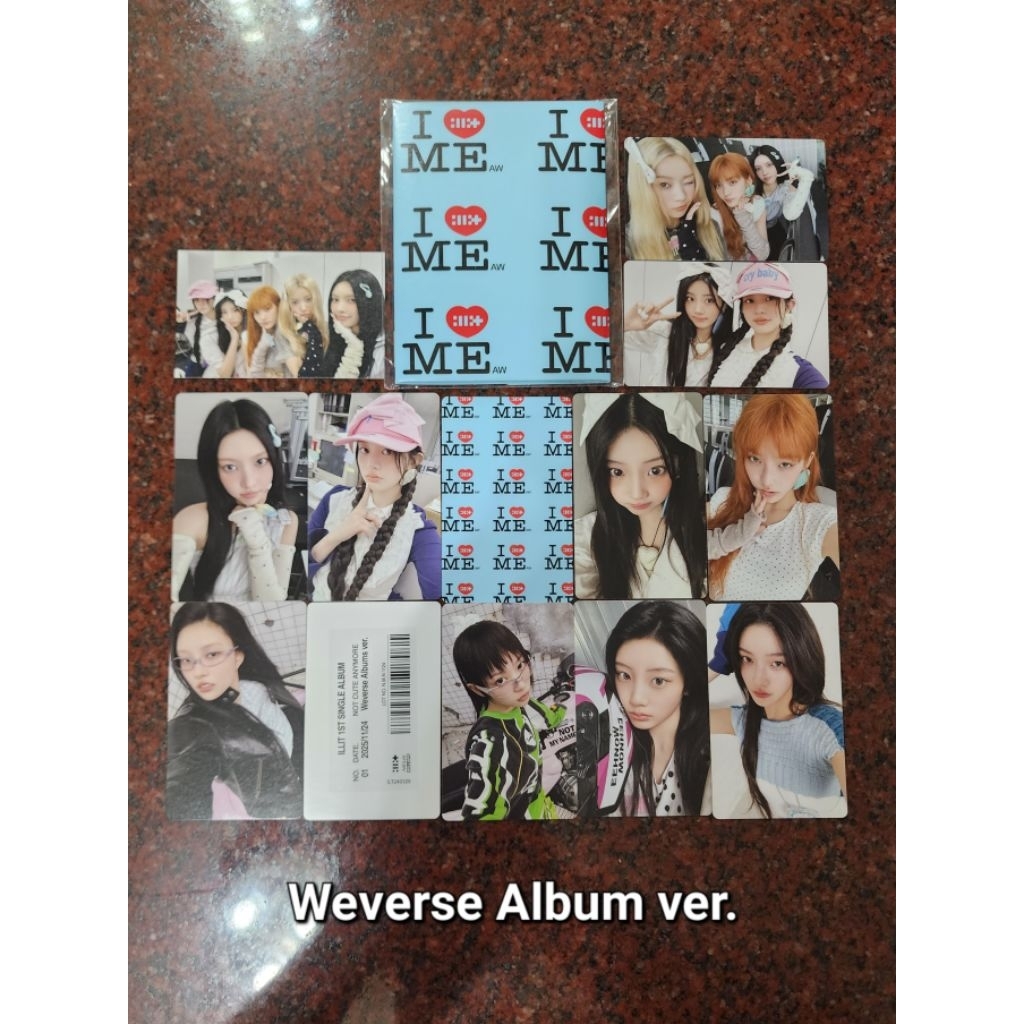 K-Pop Album Weverse ILLIT 1st Single Album [NOT CUTE ANYMORE