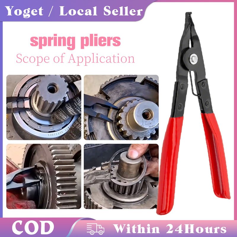 22.5cm Heavy Duty Internal Circlip Pliers / Internal Snap Ring Plier ...