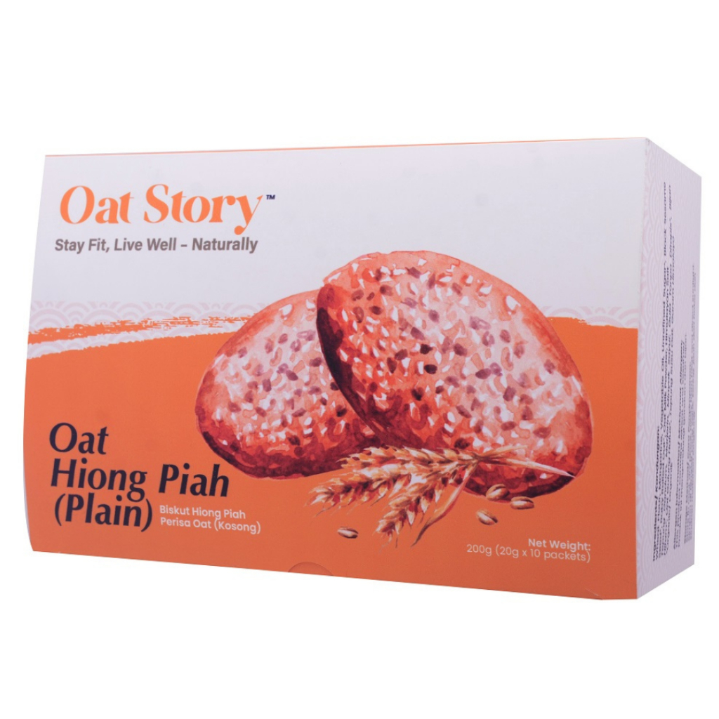 Oat Story Oat Hiong Piah (Plain) (200g) | Shopee Malaysia
