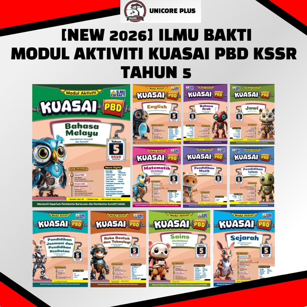 [NEW 2026]ILMU BAKTI Modul Aktiviti Kuasai PBD KSSR Tahun 5 | Shopee ...