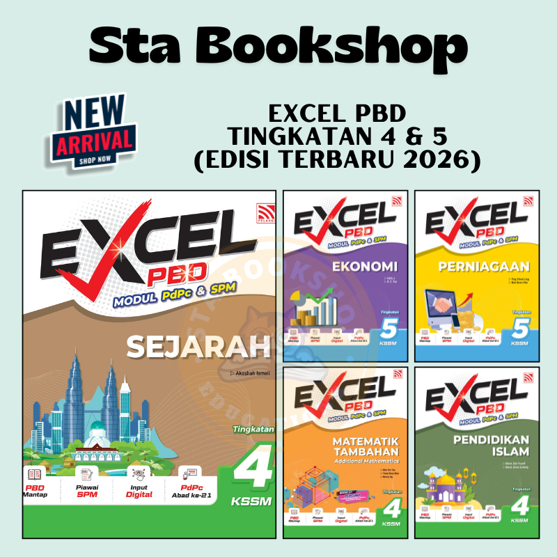[STA] 2026 EXCEL PBD MODUL PDPC & SPM TINGKATAN 4 & 5 (PELANGI ...