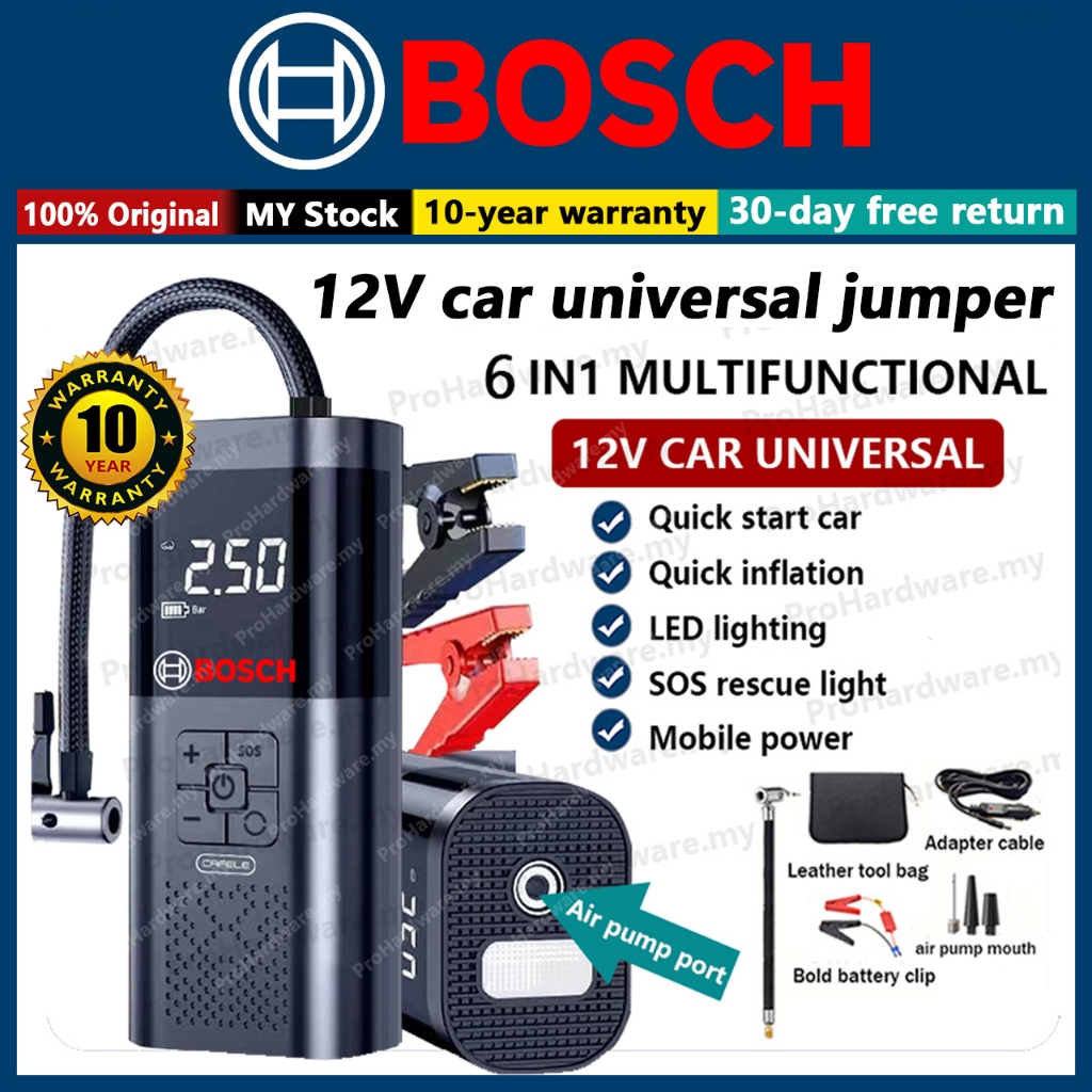 【Instant start-35000mah】bosch Original car jumper power bank car ...