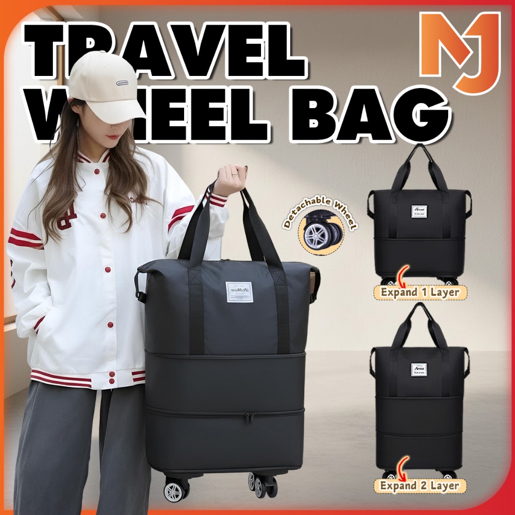 McJoden - TRAVEL WHEELS BAG Roda Perjalanan Berkapasiti Besar Kalis Air ...