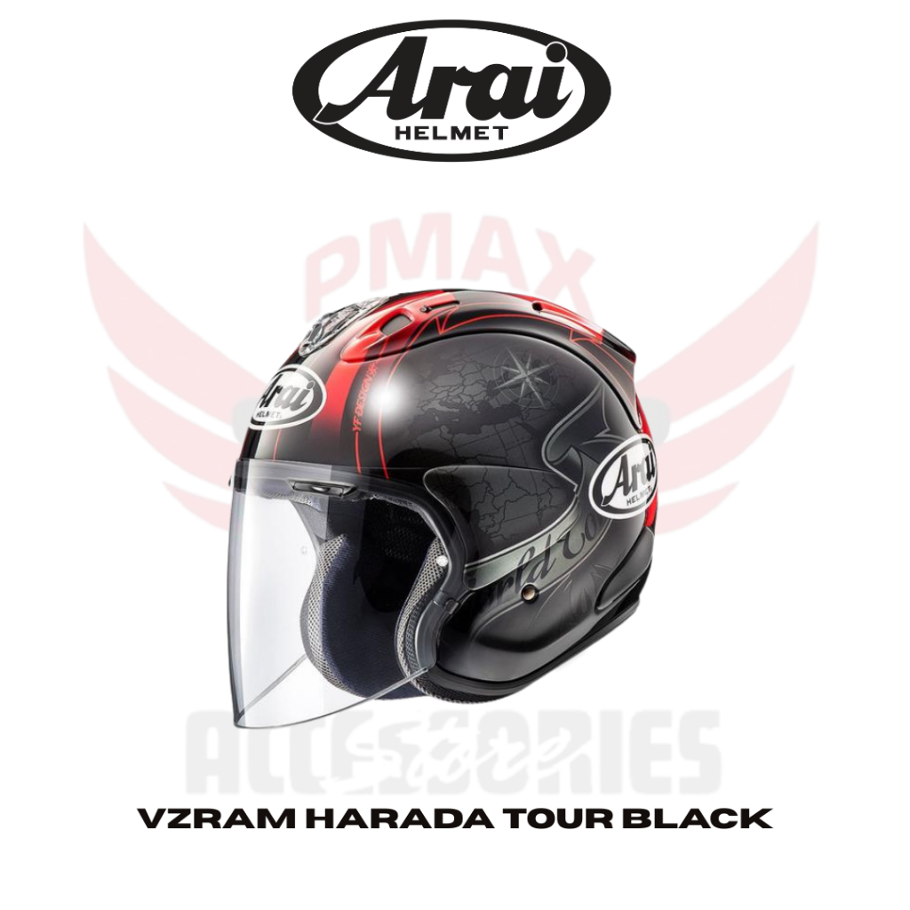 ARAI Vz-ram Harada Tour Black 100% Original Made In Japan Open