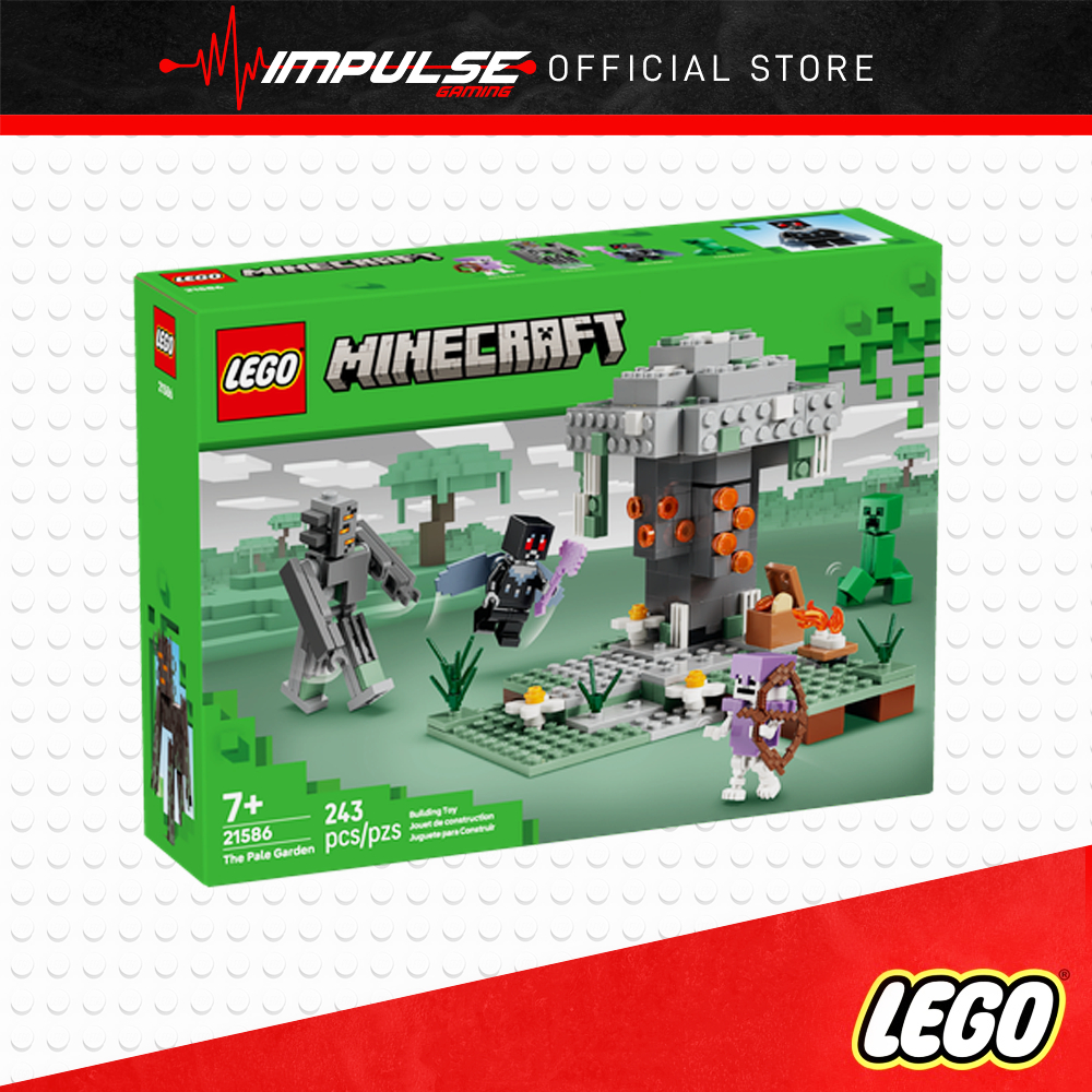 LEGO Minecraft 21586 The Pale Garden | Shopee Malaysia