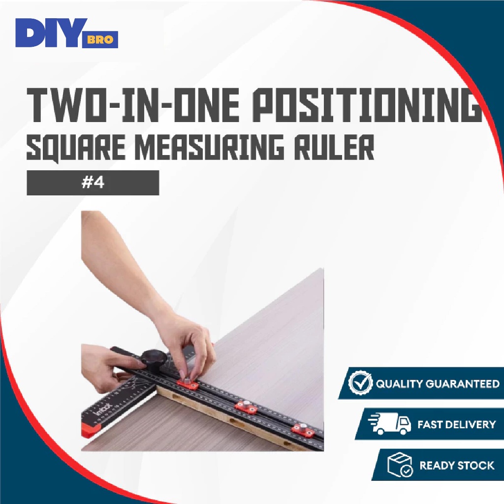 IMBOT Two-In-One Positioning Square Measuring Ruler/ Positioning Right ...