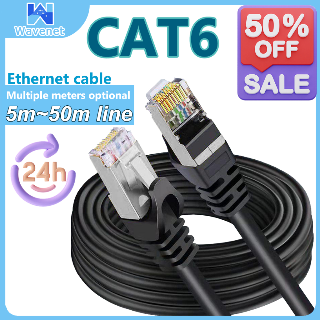 Wavenet RJ45 CAT6 Penghala komputer kabel Gigabit Ethernet antara muka ...