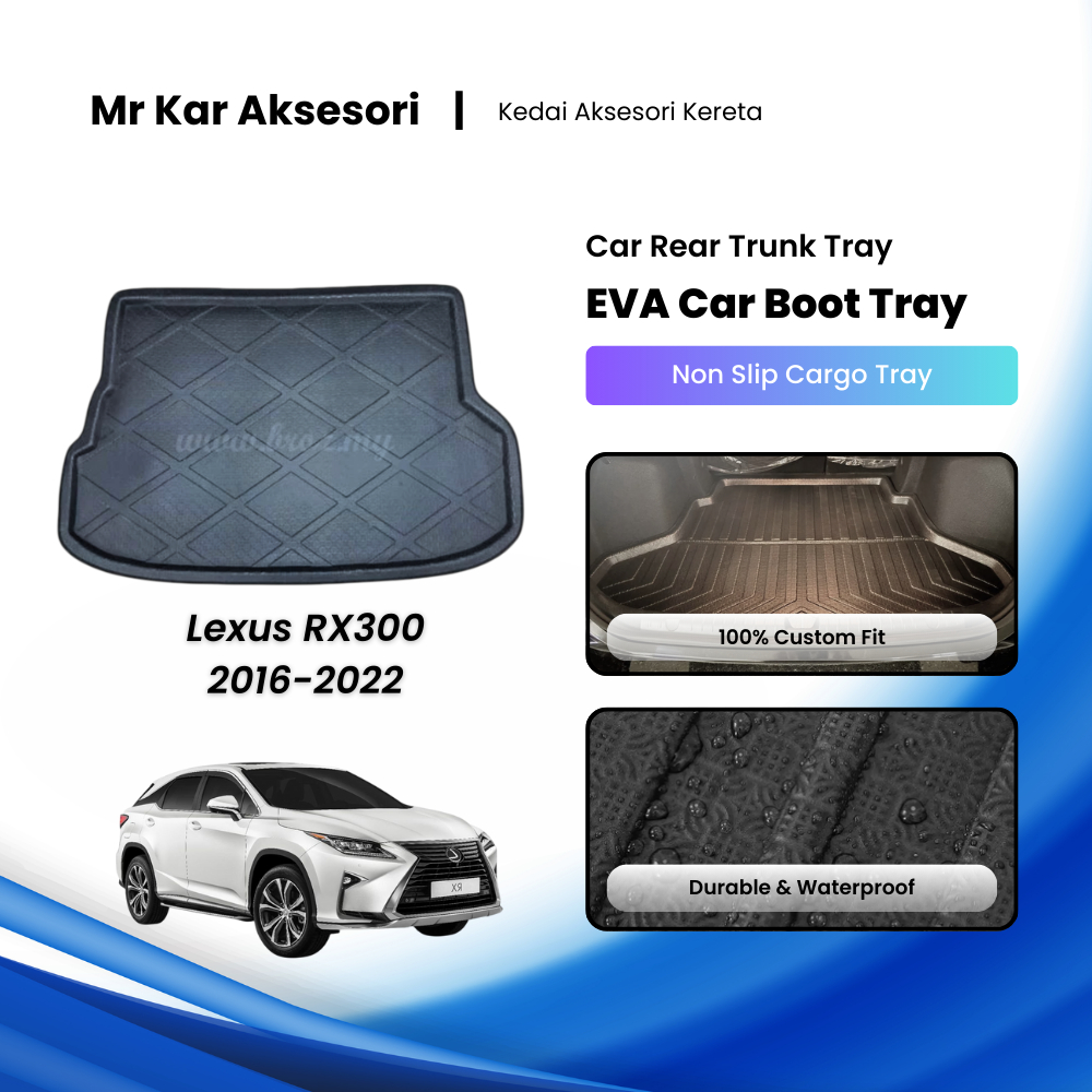 LEXUS RX300 2016-2022 EVA Luggage Boot Cargo Trunk Tray | Shopee Malaysia