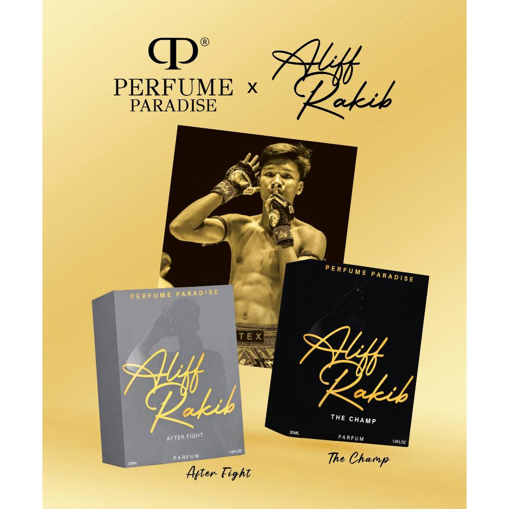 Perfume Paradise Aliff Rakib 10ml & 30ml After Fight & The Champ (For ...