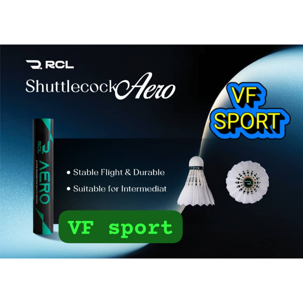 RCL Shuttlecock Aero speed 76 (NEW MODEL)[100% ORIGINAL] | Shopee Malaysia