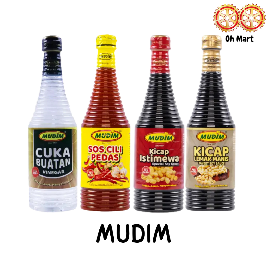 Mudim Sauce Kicap Istimewa/ Cuka / Sos Cili/ Kicap Lemak Manis | Shopee ...