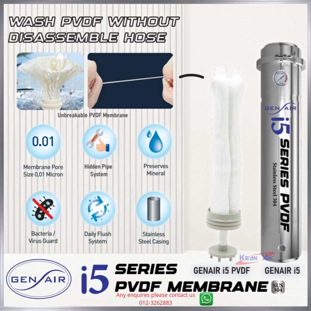 GENAIR i5 Series PVDF Membrane Outdoor Filter Chlorine Removal Membrane ...