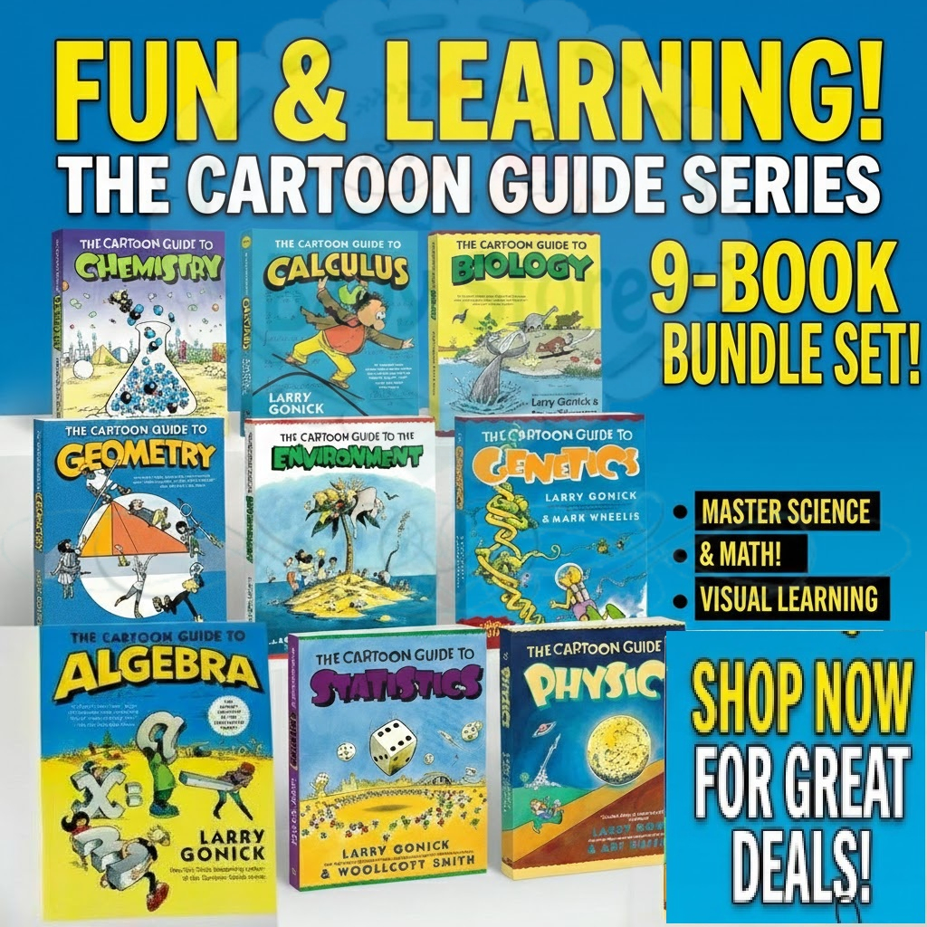 The Cartoon Guide to Series (9 books) | Shopee Malaysia