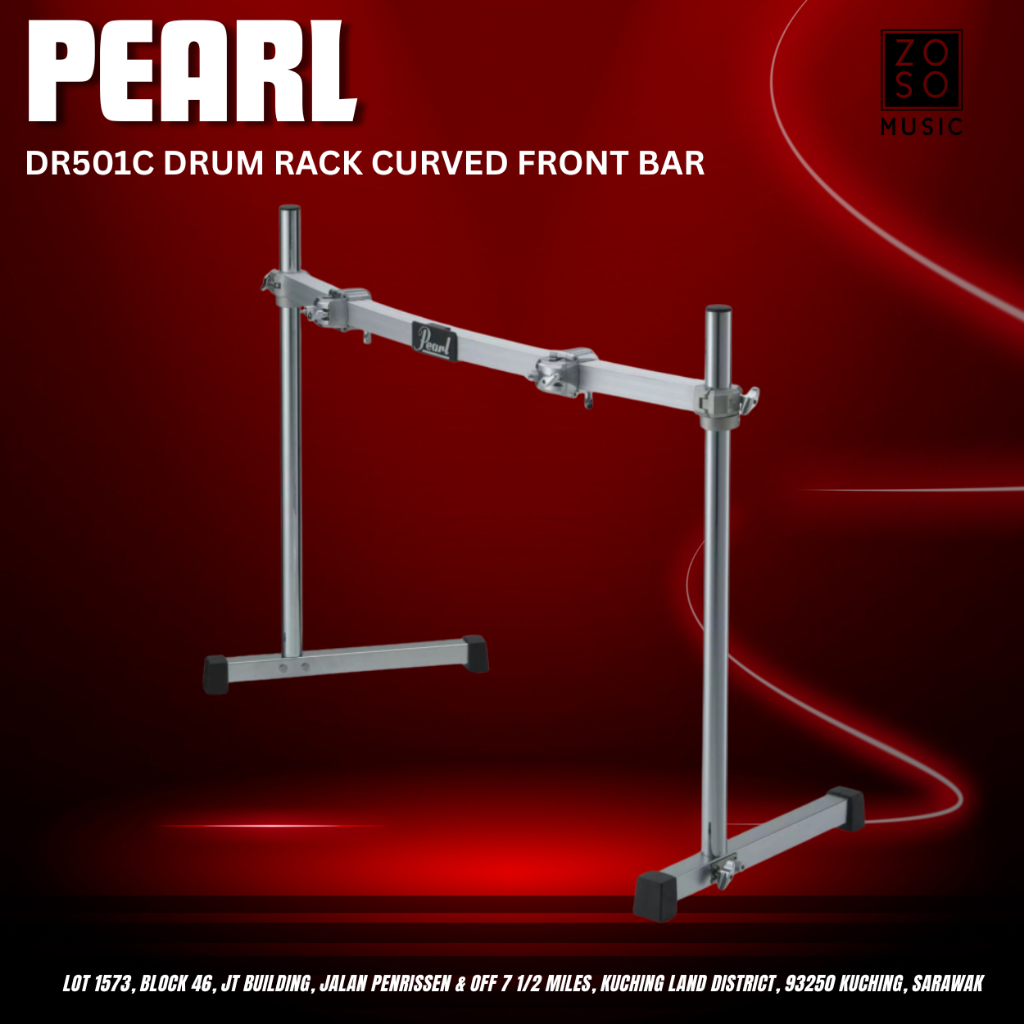 Pearl DR501C Drum Rack Curved Front Bar | Shopee Malaysia