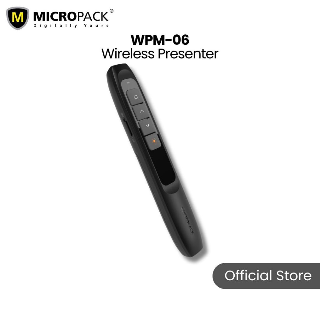 Micropack Laser Wireless Presentation Clicker (WPM-06) | Shopee Malaysia
