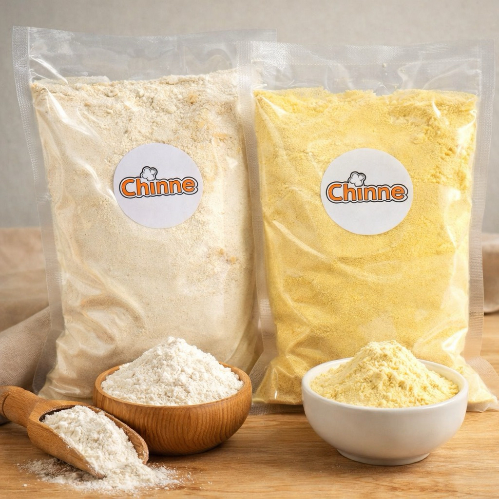 Fufu Flour, Akpu Flour, Cassava Flour Yellow / White (Non-fermented ...