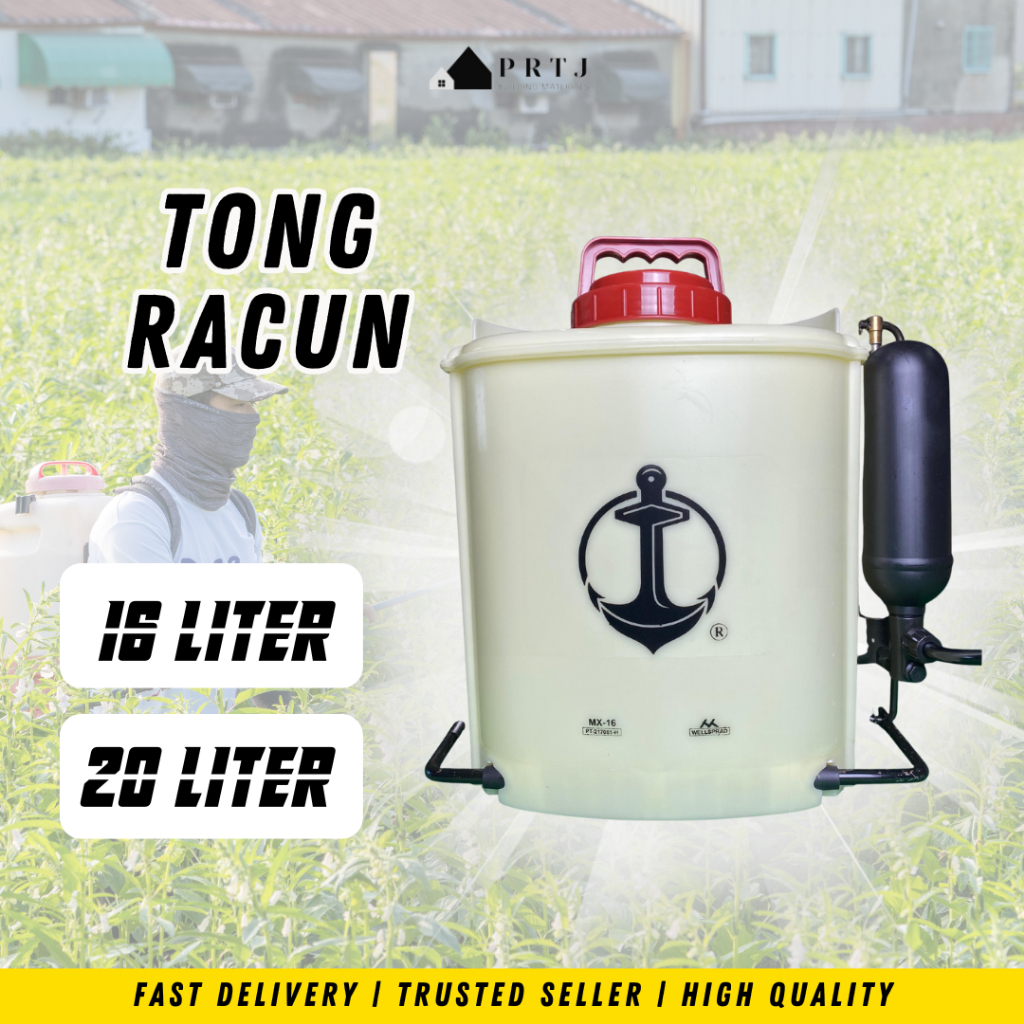 ANCHOR Plastic Chemical Sprayer Tong Pam Racun Rumput Plastik / MX-16 ...