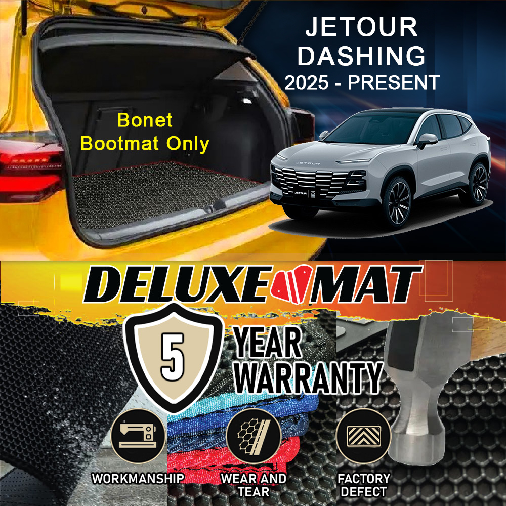 Jetour DASHING 2025 2026 Deluxe Boot Mat Car Boot Carpet Karpet Bonet ...