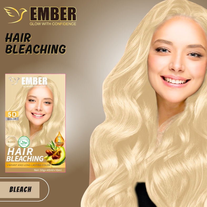 Ember Hair Bleaching Cream Set | Shopee Malaysia