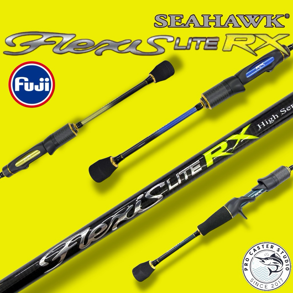 26 SEAHAWK FLEXIS LITE RX FISHING ROD ULTRA LIGHT ROD UL AJING FUJI ...